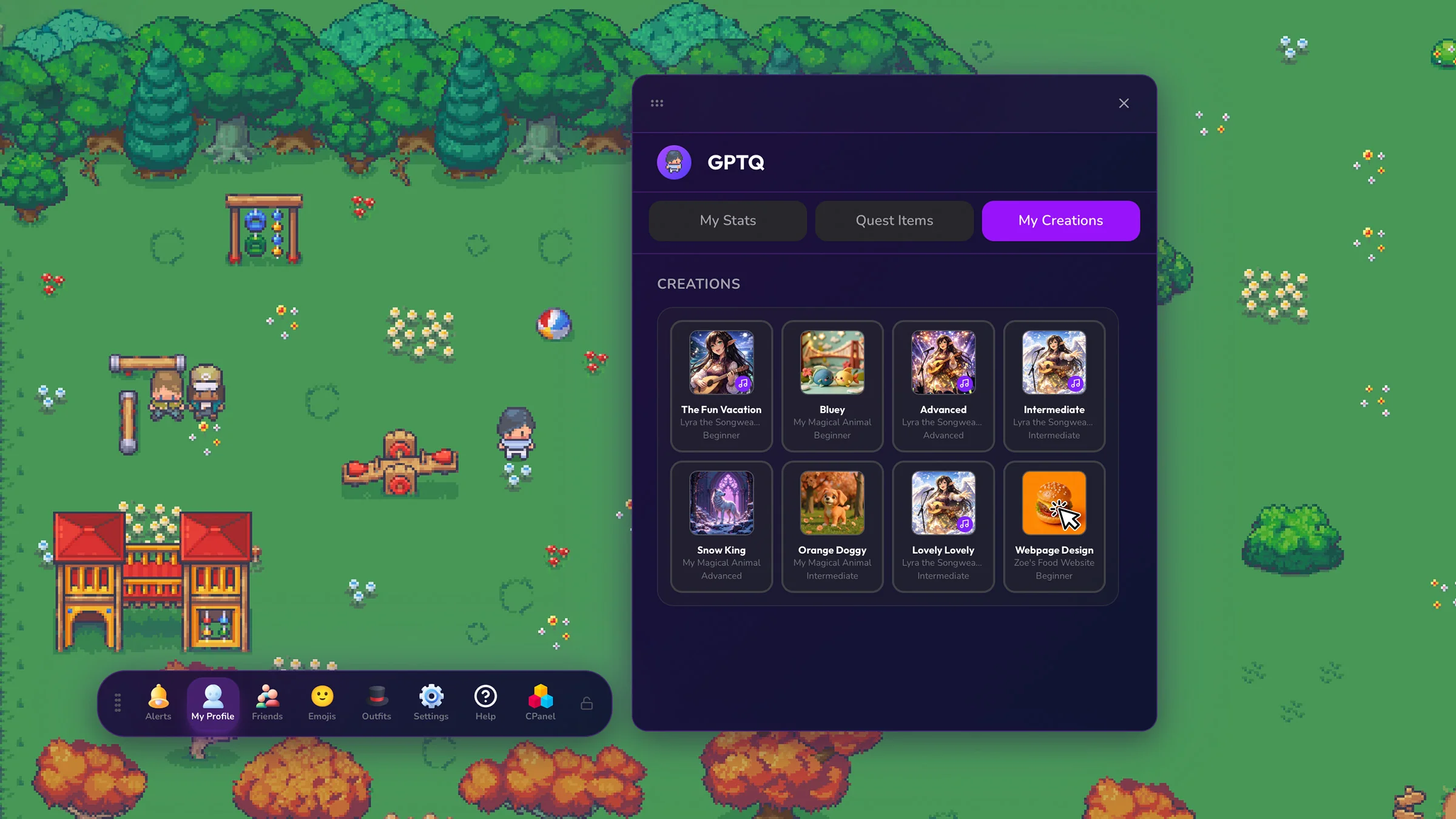 New Creations Feature & Save Your Creations!